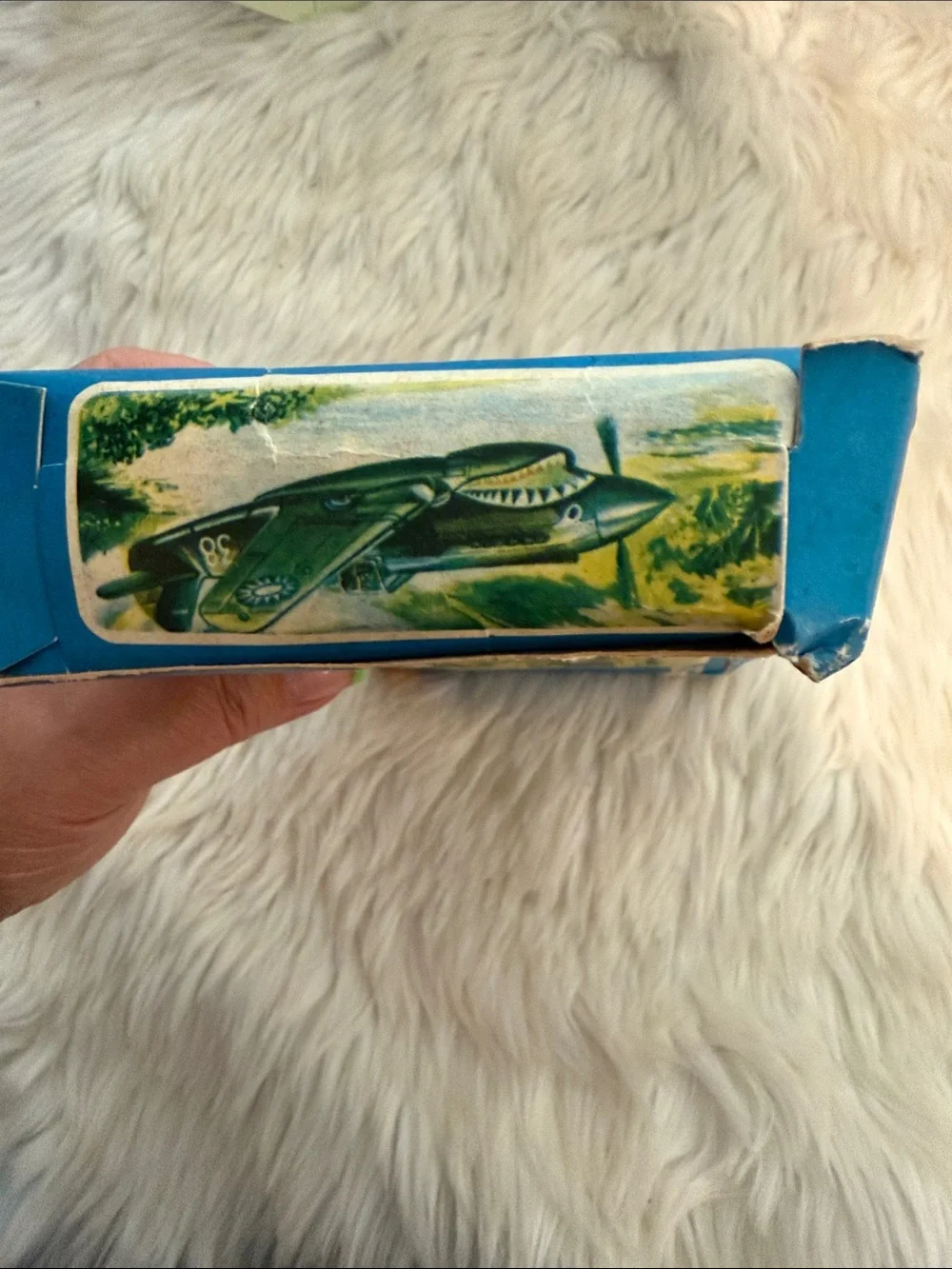 Vintage Tomahawk Fighter Model Plane Building Set 1:72 Collectible USSR